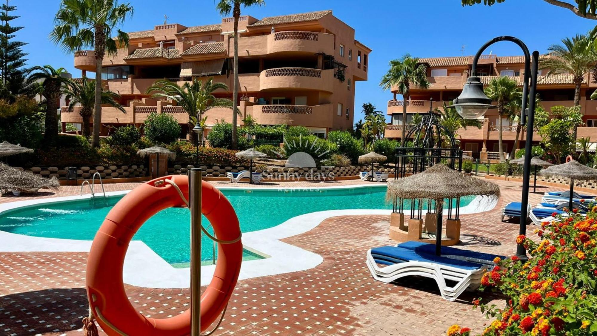 Апартаменти Almerimar, Terraza,Piscinas,Parking,Gym Ель-Ехідо Екстер'єр фото