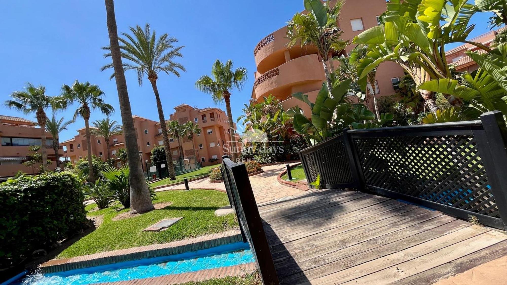 Апартаменти Almerimar, Terraza,Piscinas,Parking,Gym Ель-Ехідо Екстер'єр фото